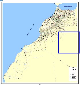 carte de Maroc