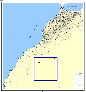 carte de Maroc