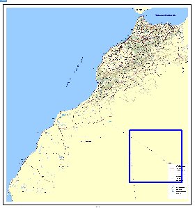 carte de Maroc