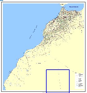 carte de Maroc