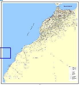 carte de Maroc