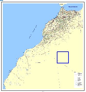 carte de Maroc