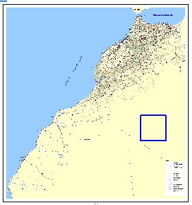 carte de Maroc