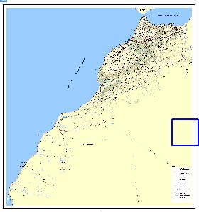 carte de Maroc