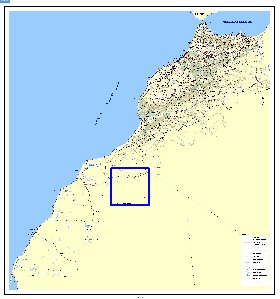 carte de Maroc