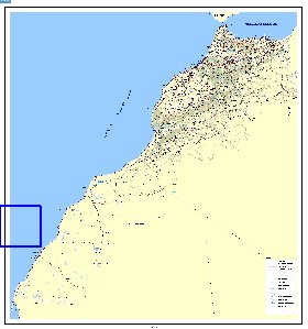 carte de Maroc