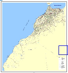 carte de Maroc