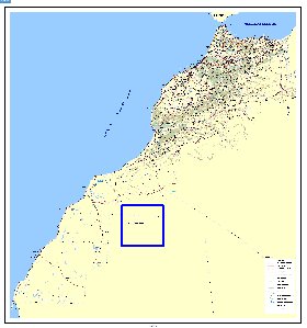 carte de Maroc