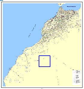 carte de Maroc