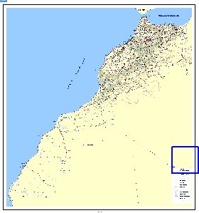 carte de Maroc