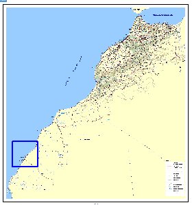 carte de Maroc