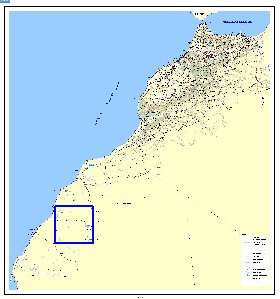 carte de Maroc