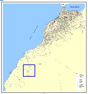 carte de Maroc