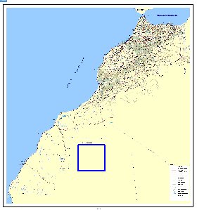 carte de Maroc