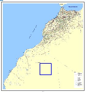 carte de Maroc