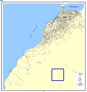 carte de Maroc