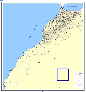 carte de Maroc