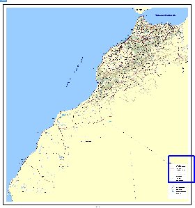 carte de Maroc