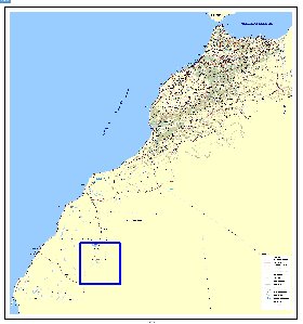 carte de Maroc