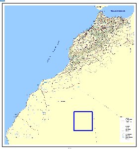 carte de Maroc