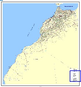 carte de Maroc