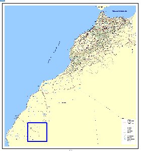 carte de Maroc