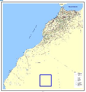 carte de Maroc