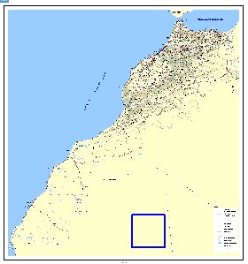 carte de Maroc