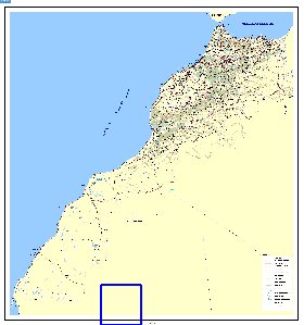 carte de Maroc