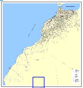 carte de Maroc