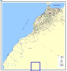 carte de Maroc