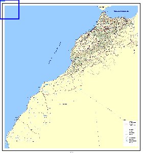 carte de Maroc