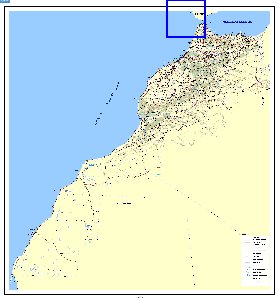 carte de Maroc