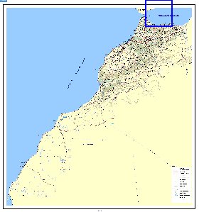 carte de Maroc