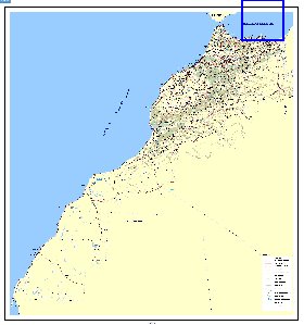 carte de Maroc