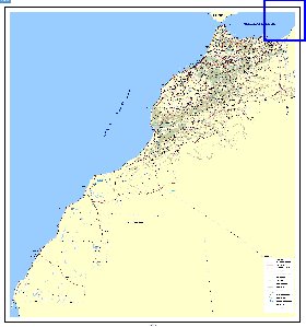 carte de Maroc