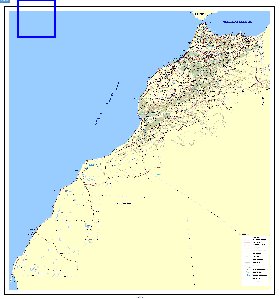 carte de Maroc