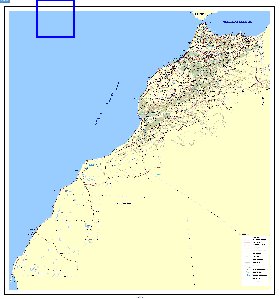 carte de Maroc