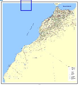 carte de Maroc