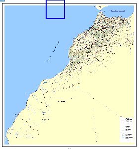 carte de Maroc