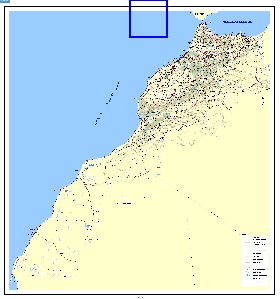 carte de Maroc