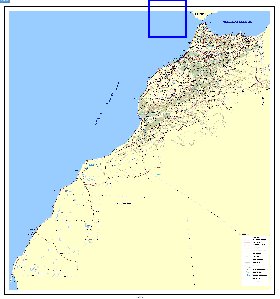 carte de Maroc