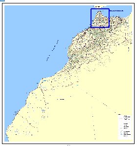 carte de Maroc