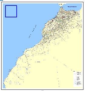 carte de Maroc