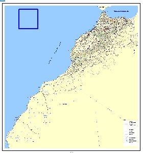 carte de Maroc