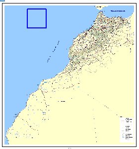 carte de Maroc