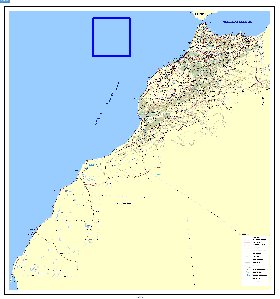 carte de Maroc