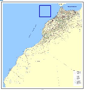 carte de Maroc