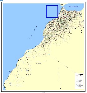 carte de Maroc