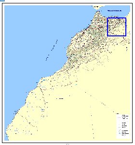 carte de Maroc